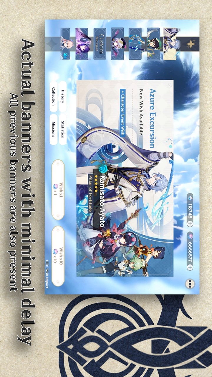 Wish Simulator: Genshin Impact<span>(Unlimited Money)</span> screenshot image 7_Popularmodapk.com