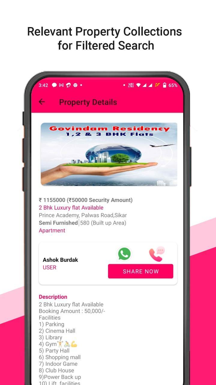 PropertyBzar:Buy Rent property screenshot image 5_Popularmodapk.com