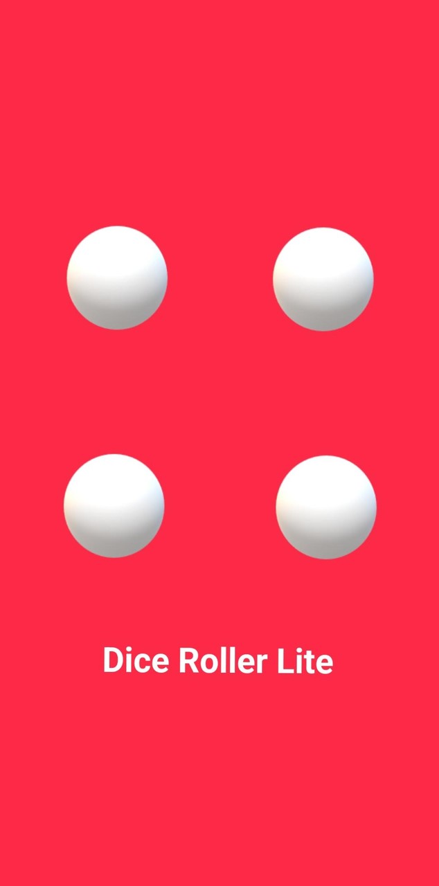 Dice Roller Lite screenshot image 1_Popularmodapk.com