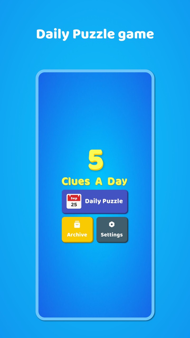 5 Clues A Day screenshot image 1_Popularmodapk.com