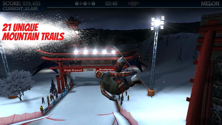 Snowboard Party screenshot image 1_Popularmodapk.com