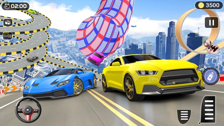 Mega Ramp Car Stunt Race Game screenshot image 4_Popularmodapk.com