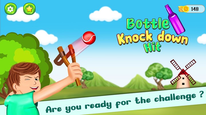 Bottle Knock Down Hit screenshot image 1_Popularmodapk.com