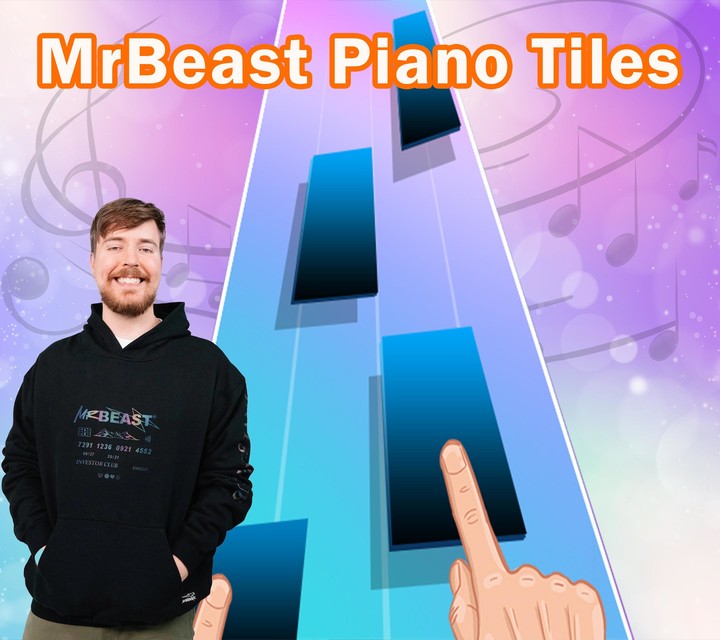 MrBeast piano Tiles Challenge screenshot image 2_Popularmodapk.com