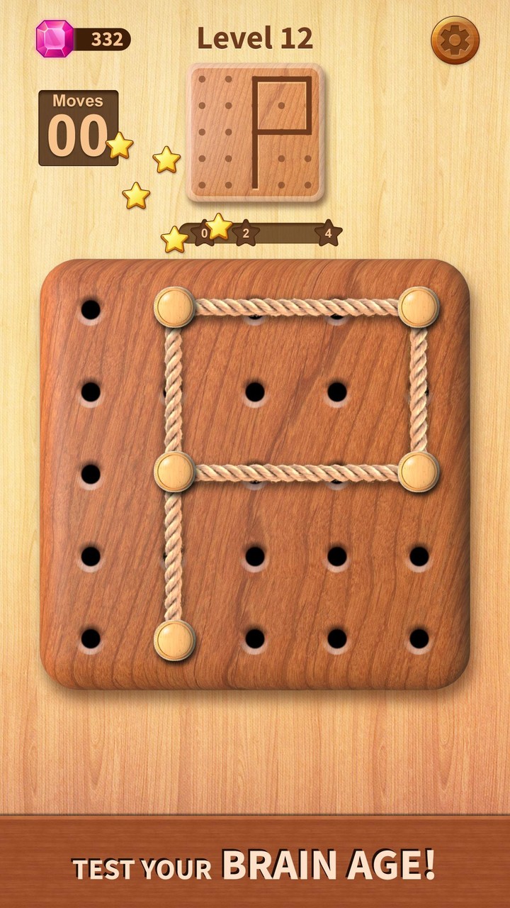 Rope Puzzle: Wooden screenshot image 7_Popularmodapk.com