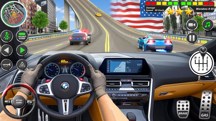 City Driving School Car Games screenshot image 2_Popularmodapk.com