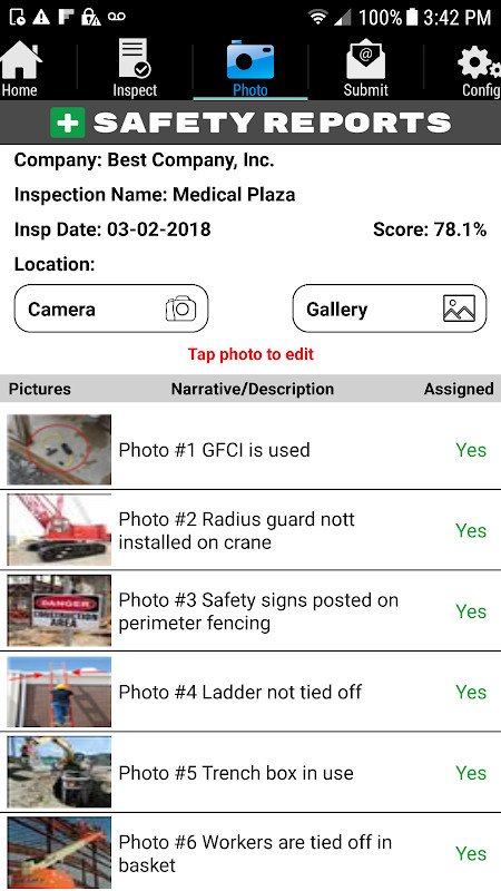 Safety Reports Inspection App screenshot image 4_Popularmodapk.com