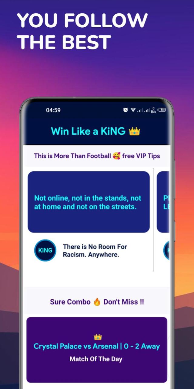 KiNG Betting Odds screenshot image 4_Popularmodapk.com