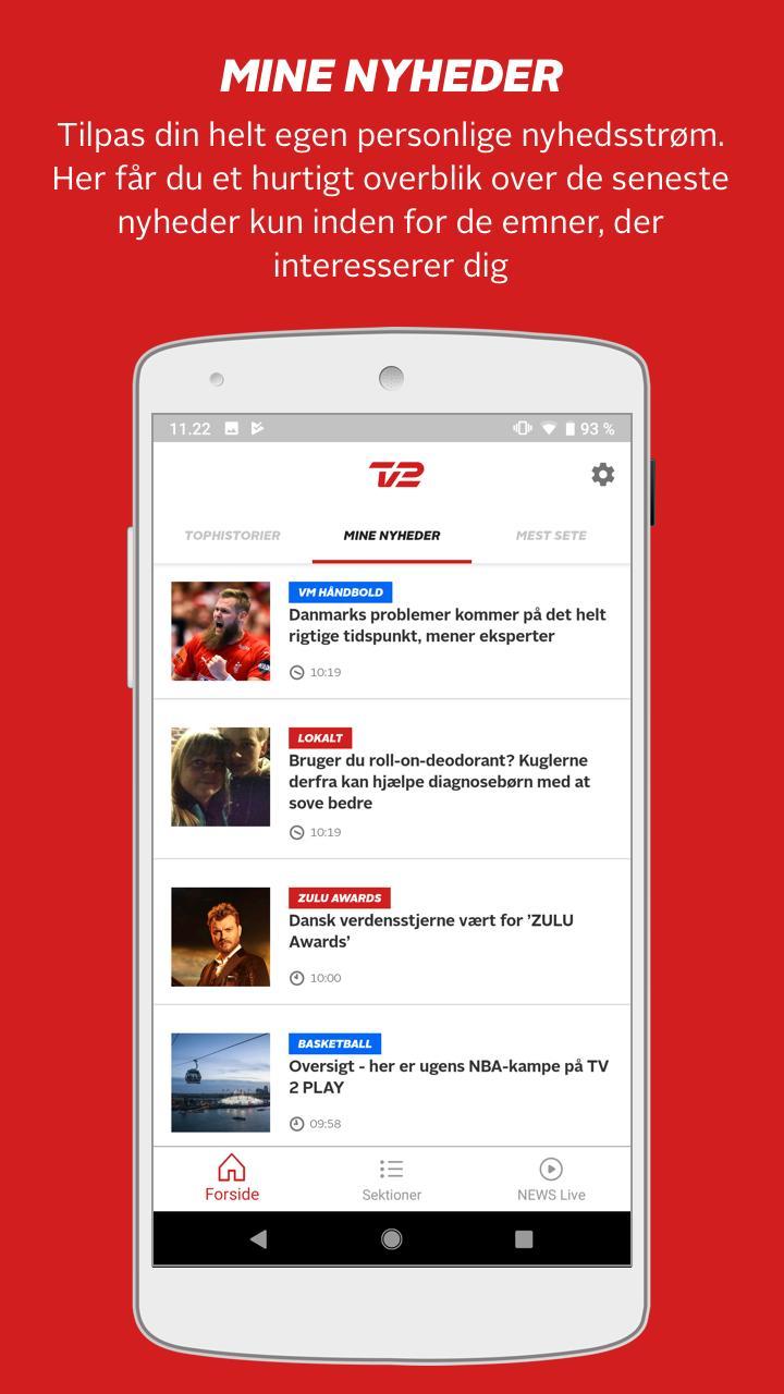 TV 2 Nyheder screenshot image 2_Popularmodapk.com