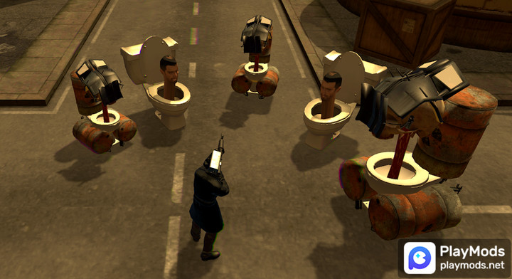 Skubid Shooter Toilet Monster<span>(unlimited money)</span> screenshot image 1_Popularmodapk.com