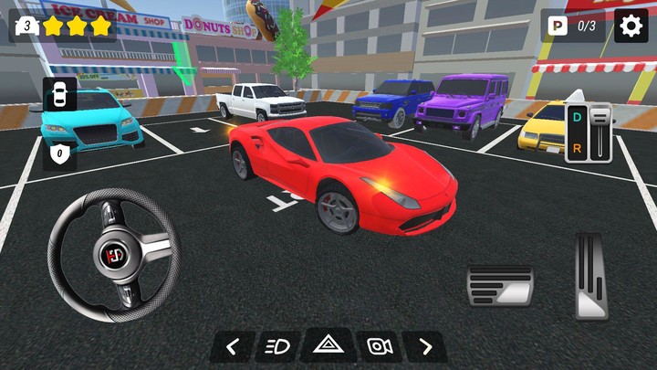 Real Car Parking Drive School screenshot image 1_Popularmodapk.com