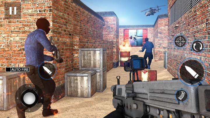 FPS Commando Gun Shooting 3D screenshot image 5_Popularmodapk.com