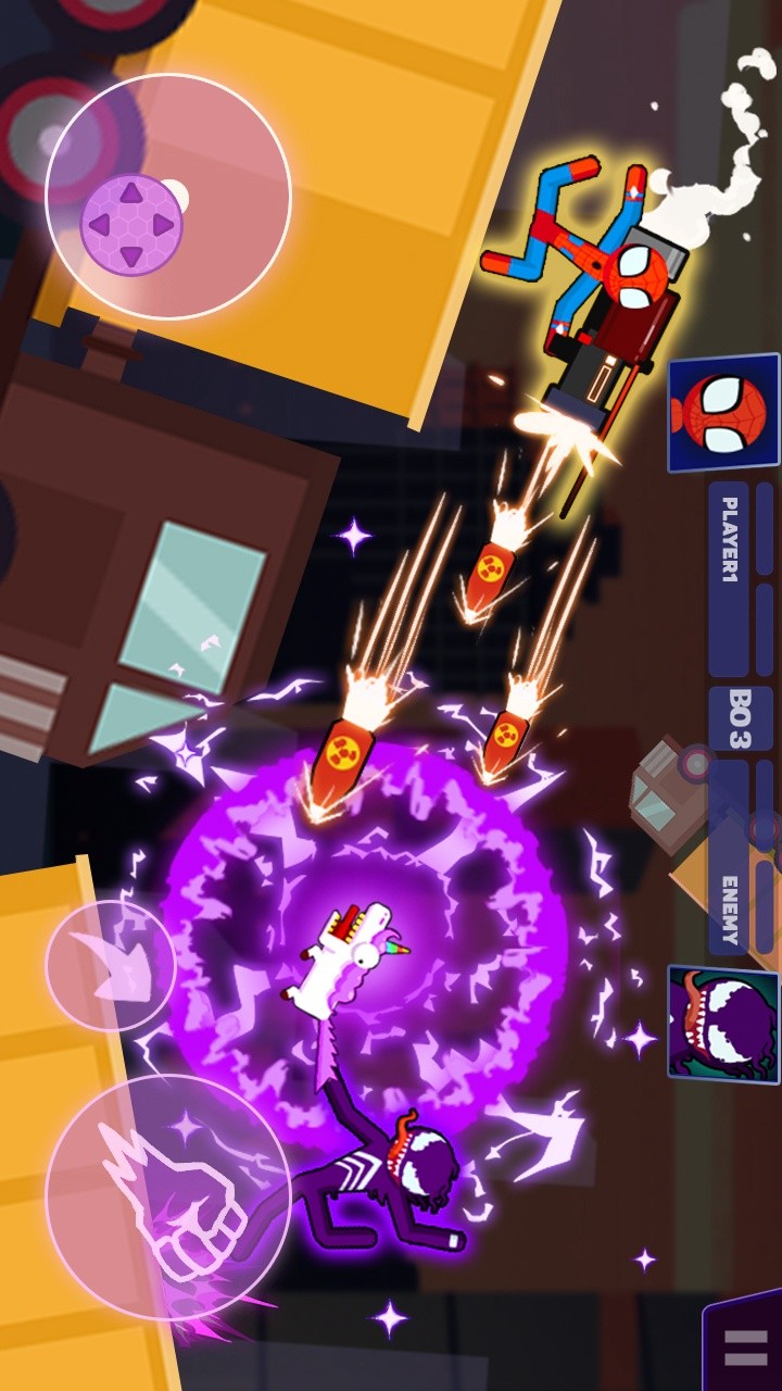 Spider Stickman Fight 2 - Supreme Stickman Warrior(Lots of coins and diamonds) screenshot image 3_Popularmodapk.com