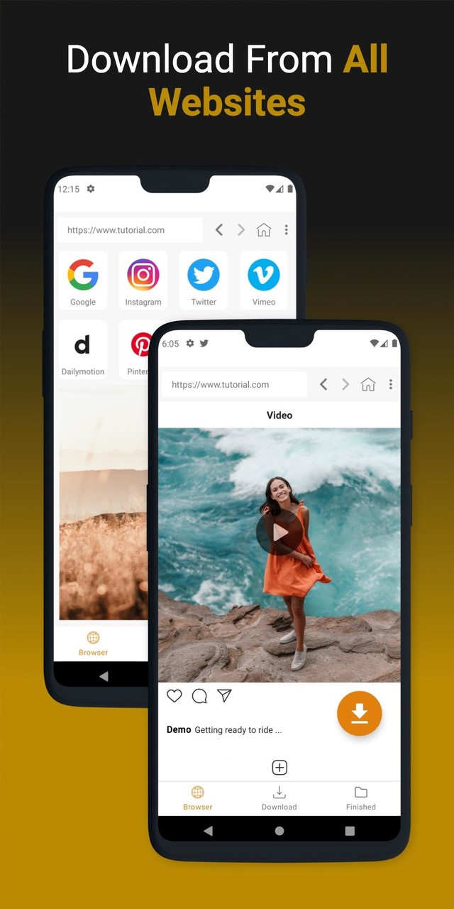 Video Downloader - Download Videos & Vidio Saver screenshot image 1_Popularmodapk.com