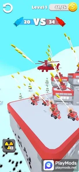 Merge Tanks: Army Clash<span>(No Ads)</span> screenshot image 5_Popularmodapk.com