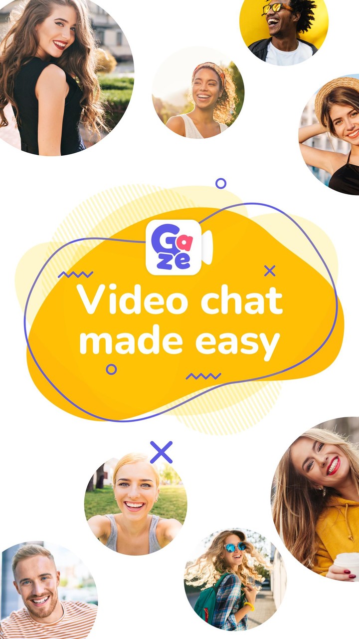 Gaze - Live Random Video Chat screenshot image 1_Popularmodapk.com