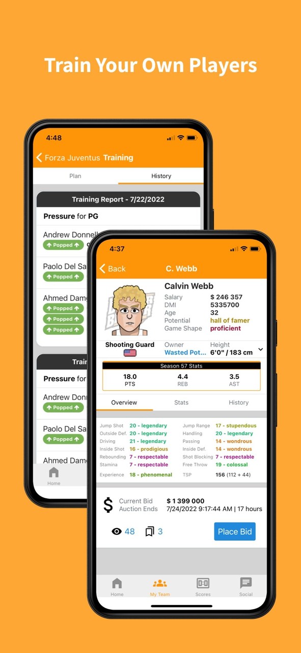 BuzzerBeater screenshot image 4_Popularmodapk.com