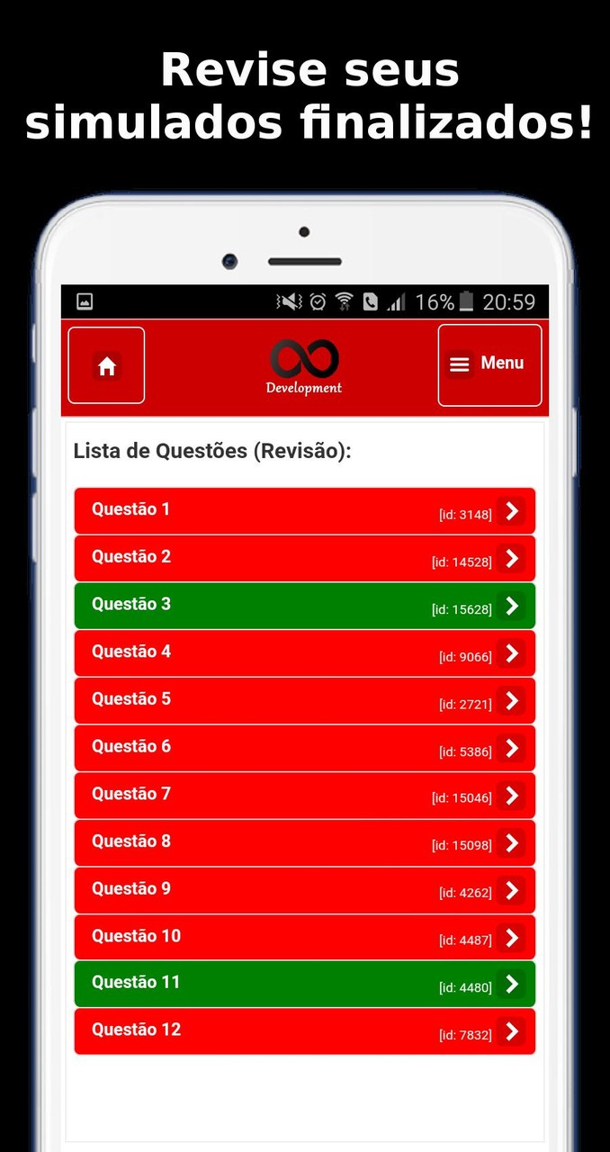 Simulado Concursos Públicos screenshot image 4_Popularmodapk.com