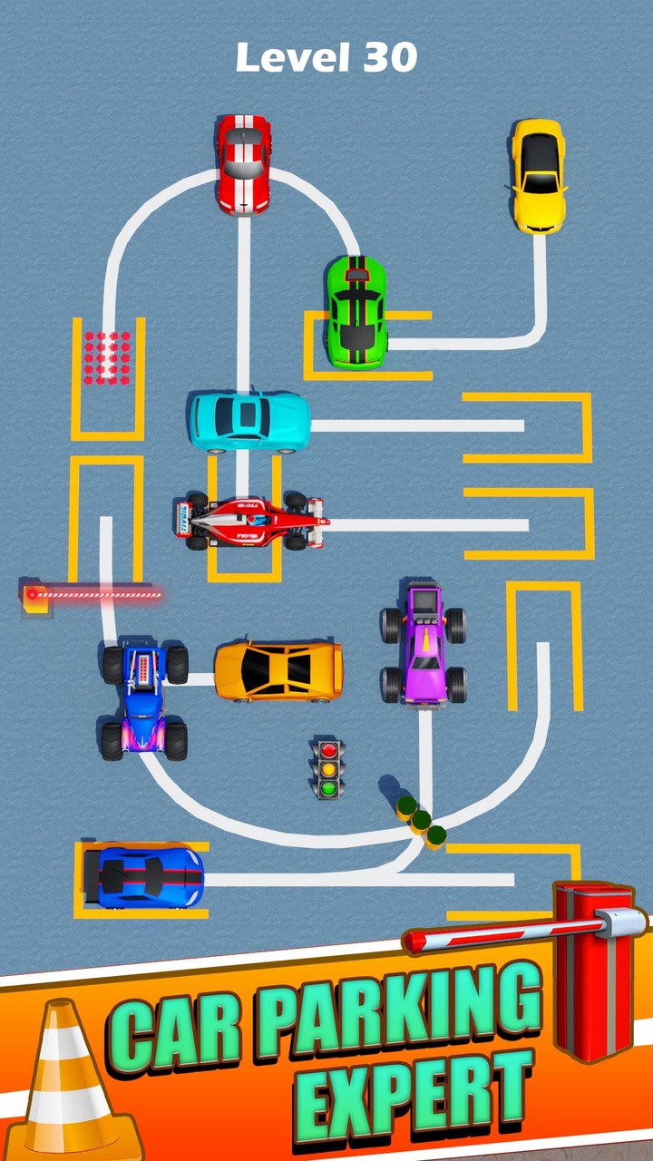 Car Parking Order: Puzzle Game screenshot image 1_Popularmodapk.com
