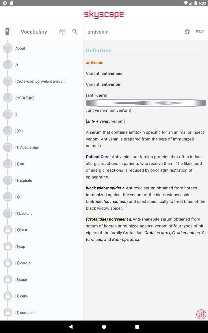 Taber's Medical Dictionary screenshot image 17_Popularmodapk.com