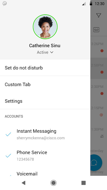 Cisco Jabber screenshot image 8_Popularmodapk.com