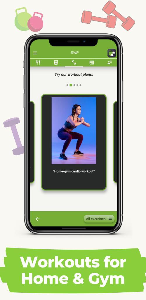 DWP Fitness - Diet & Workout screenshot image 16_Popularmodapk.com