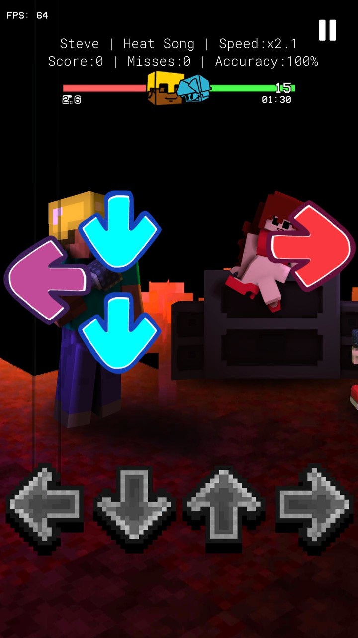 FNF mod for MCPE screenshot image 2_Popularmodapk.com