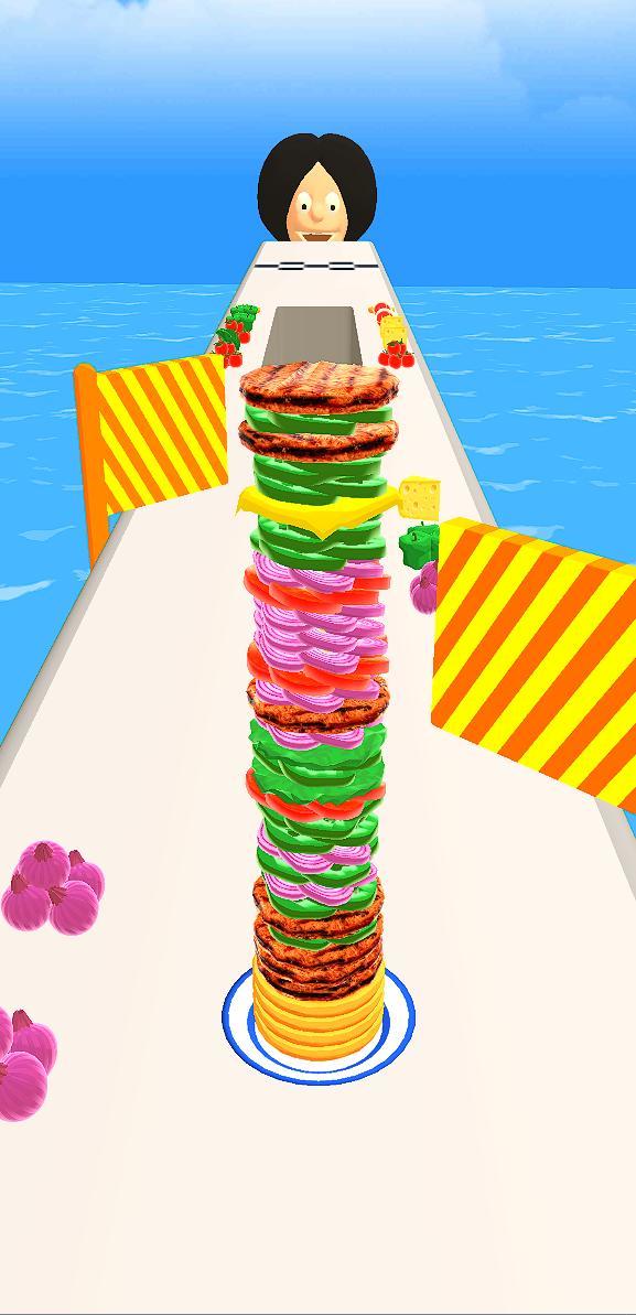 Burger Run screenshot image 2_Popularmodapk.com