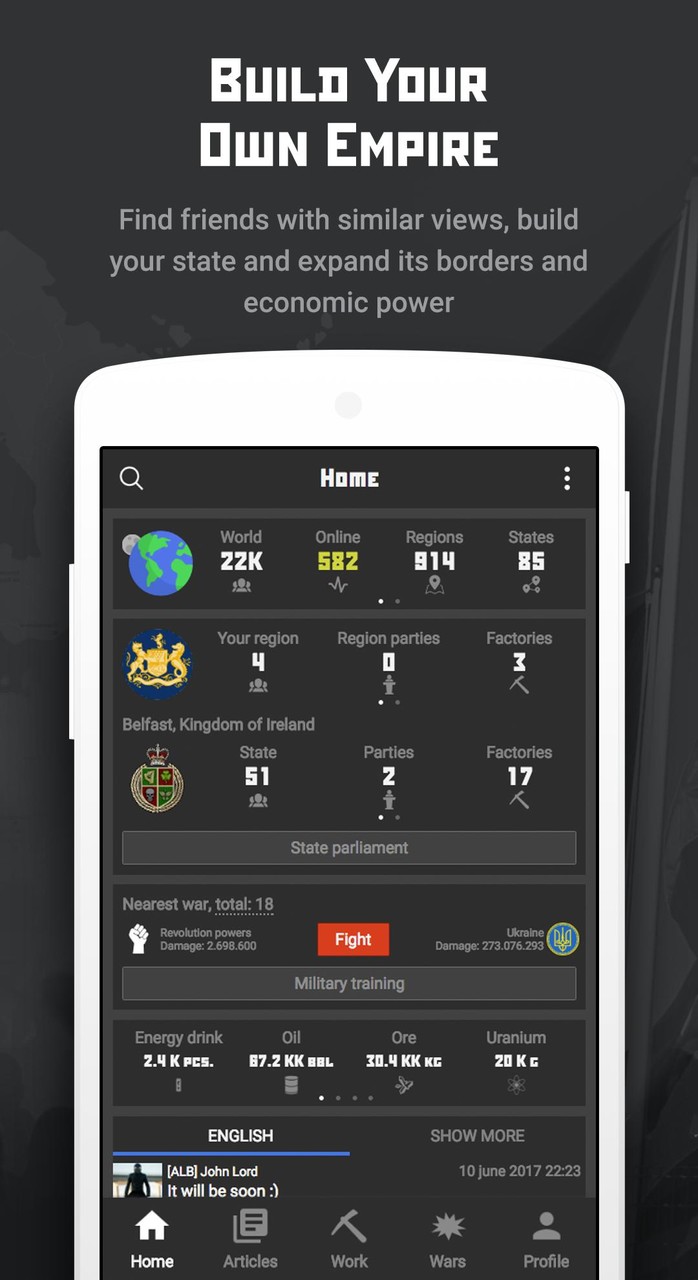 Rival Regions: world strategy screenshot image 2_Popularmodapk.com