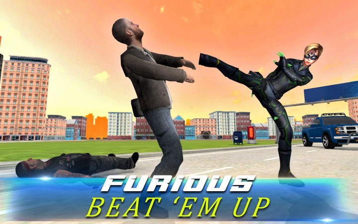 Tornado Superhero City Rescue screenshot image 1_Popularmodapk.com