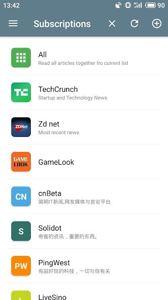 Rolly RSS Reader<span>(Unlocked)</span> screenshot image 7_Popularmodapk.com