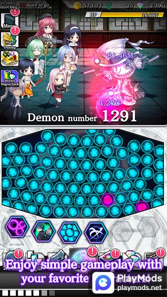 Trinity Seven -The Game of Ani<span>(Mod Menu)</span> screenshot image 3_Popularmodapk.com