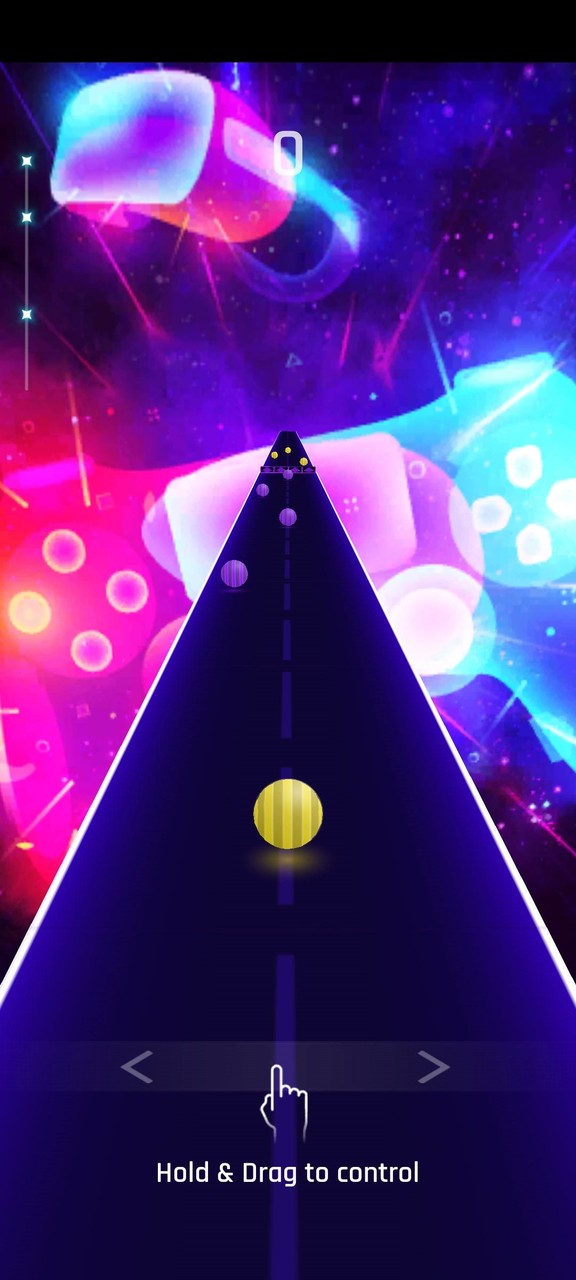 Coldplay EDM : Rolling Ball screenshot image 1_Popularmodapk.com