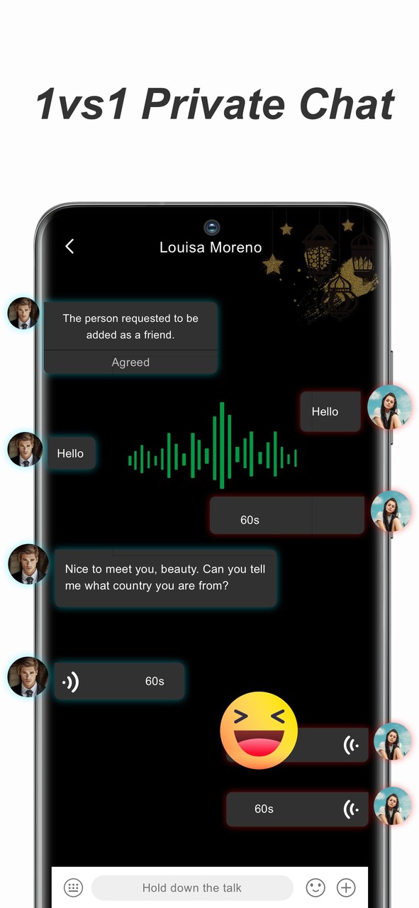 SweetChat voice chat room screenshot image 7_Popularmodapk.com