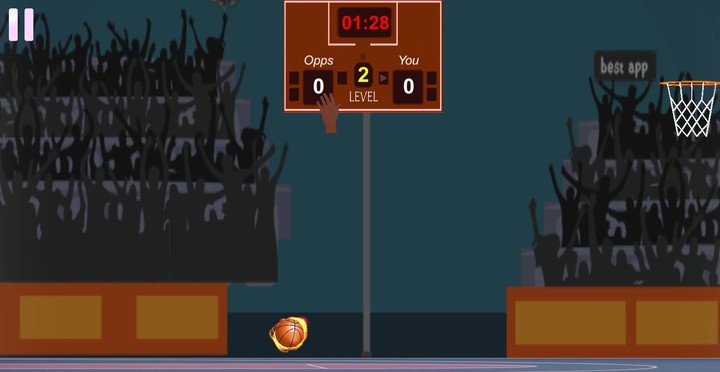 BasketBall dunk screenshot image 3_Popularmodapk.com