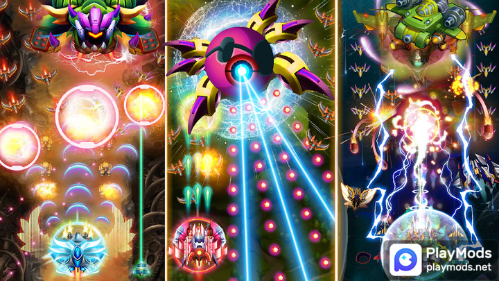 Galaxy Strike: Space Shooter<span>(Remove ads)</span> screenshot image 2_Popularmodapk.com