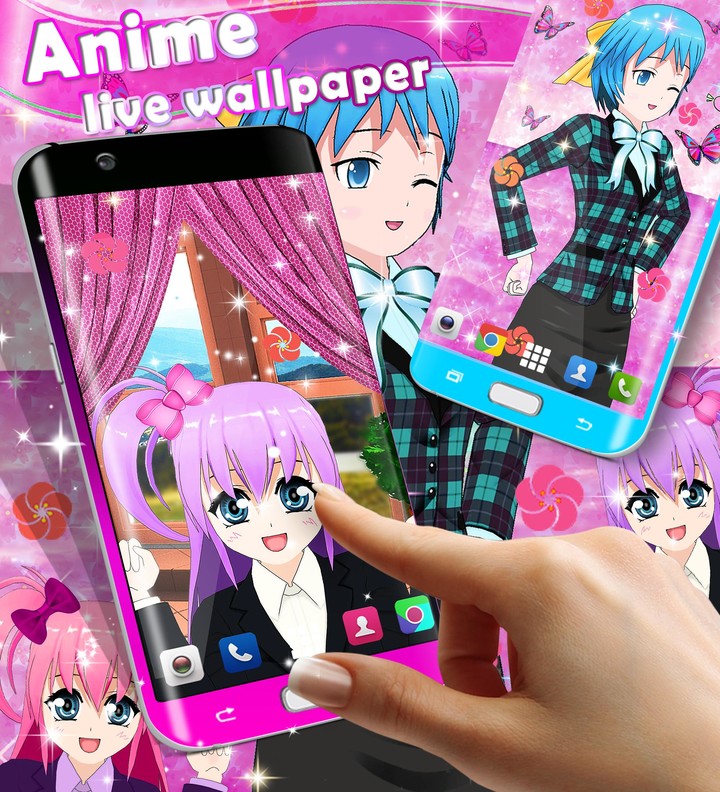 Anime live wallpaper screenshot image 2_Popularmodapk.com