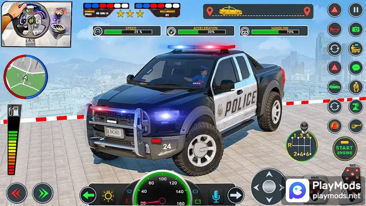 Police Car Driving: Car Games<span>(Speed change)</span> screenshot image 3_Popularmodapk.com