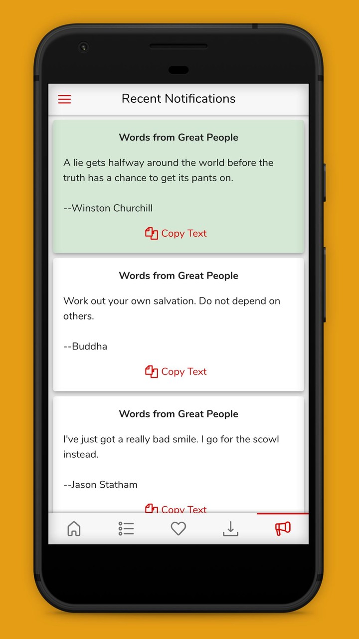 Inspirational Quotes - Positive Vibes screenshot image 6_Popularmodapk.com