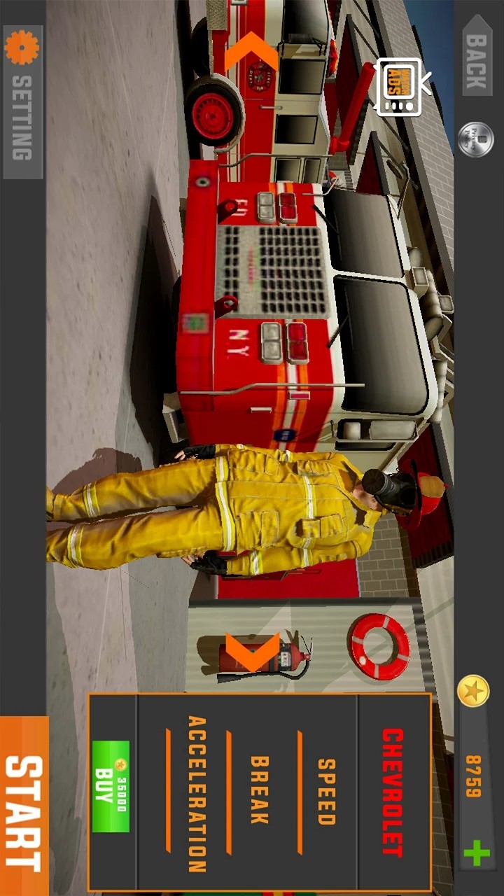Fire Truck Simulator<span>(No Ads)</span> screenshot image 3_Popularmodapk.com