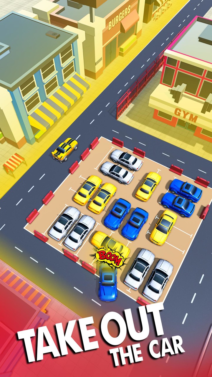 Classic Car Parking Jam games screenshot image 2_Popularmodapk.com