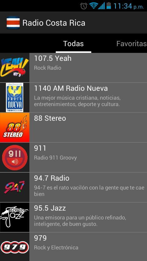 Radio Costa Rica screenshot image 10_Popularmodapk.com