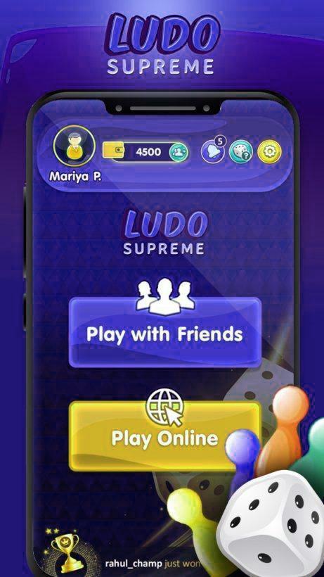Ludo Supreme: Gold Edition screenshot image 1_Popularmodapk.com