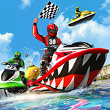 Water Jet Ski Boat Racing 3D1.9_Popularmodapk.com
