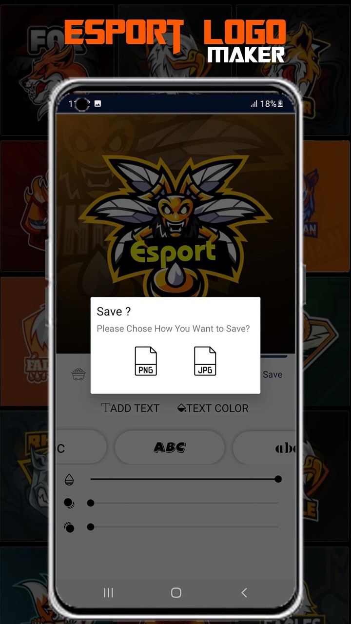 Logo Esport Maker, Gaming Logo screenshot image 19_Popularmodapk.com