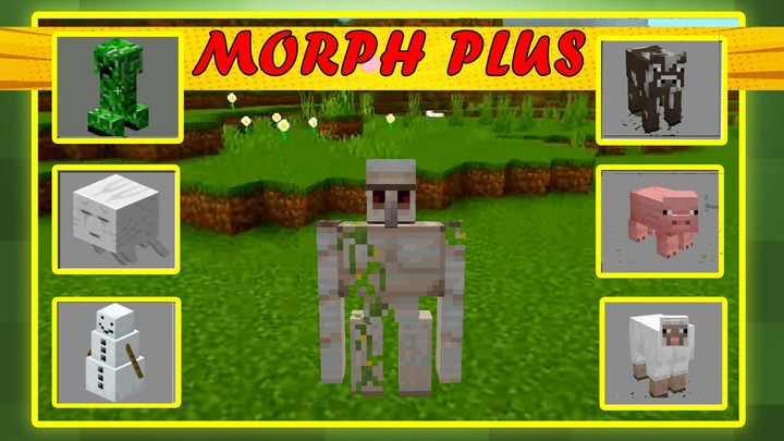 Morph Mod for Minecraft PE screenshot image 4_Popularmodapk.com