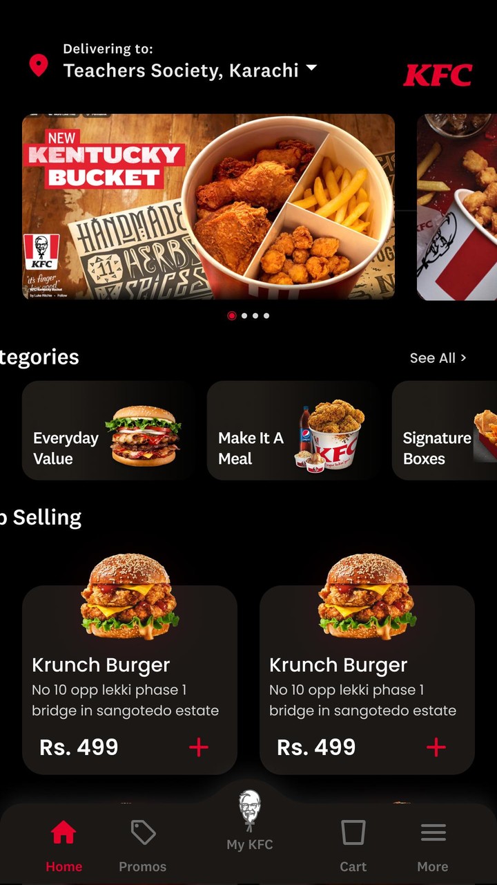 KFC Pakistan screenshot image 3_Popularmodapk.com