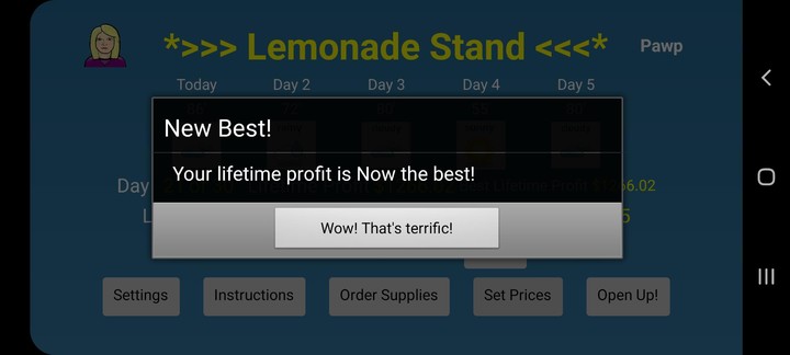 Lemonade Stand screenshot image 3_Popularmodapk.com