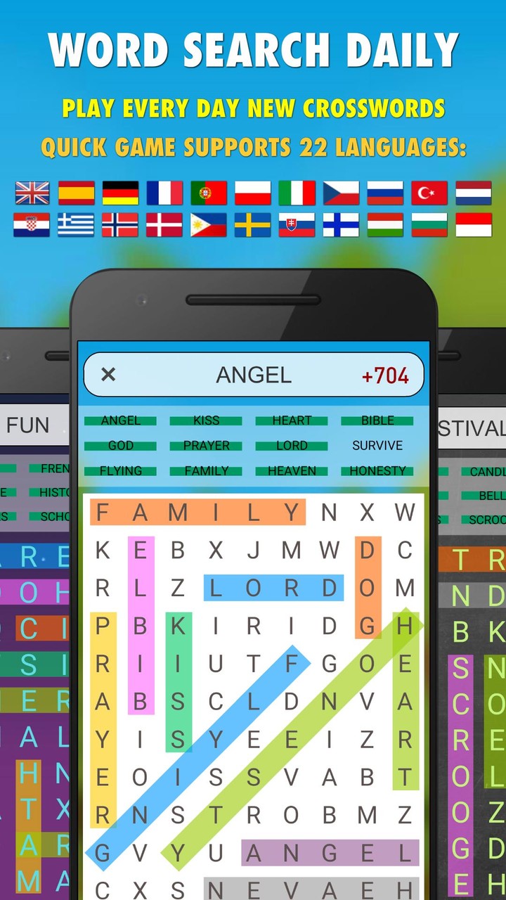 Word Search Daily PRO screenshot image 1_Popularmodapk.com