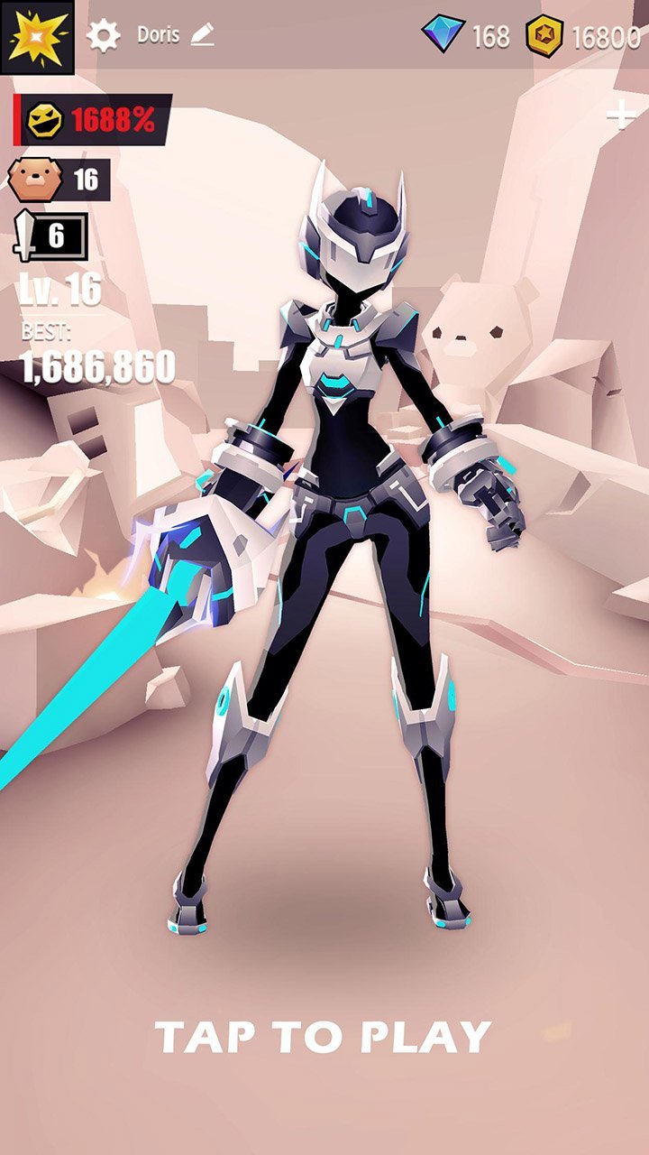 Slash & Girl<span>(Free shopping)</span> screenshot image 1_Popularmodapk.com